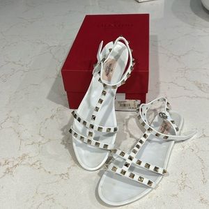 Valentino white jelly shoes